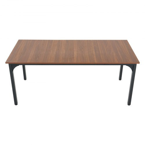 Rectangle Dining Table 71 inch Length Large Wood Tables for 68 Person