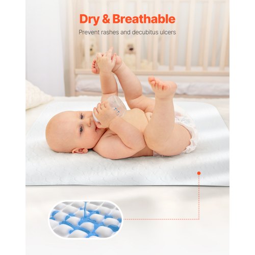 Washable Underpads 34 x 36inch Reusable Bed Pads Super Absorbent Fast