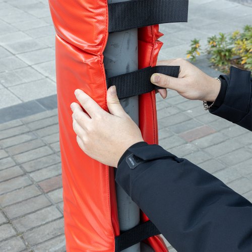 Basketball Pole Pad 71 inch Tall and 1.2 inch Thick Heavy Duty Wrap Around Pole
