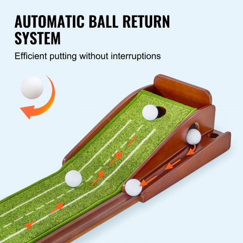 Golf Putting Mat 1 Hole Indoor Golf Putting Green WrinkleFree Golf