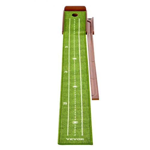 Golf Putting Mat 1 Hole Indoor Golf Putting Green WrinkleFree Golf