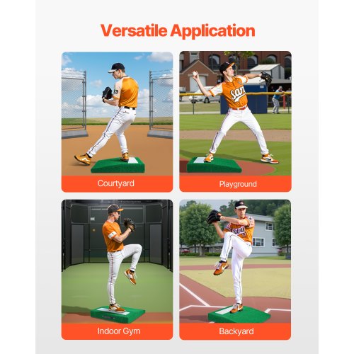 Pitching Mound Portable Baseball Pitchers Mound 31 in Indoor Outdoor