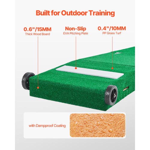 Pitching Mound Portable Baseball Pitchers Mound 90 in IIndoor Outdoor