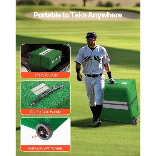Pitching Mound Portable Baseball Pitchers Mound 90 in IIndoor Outdoor