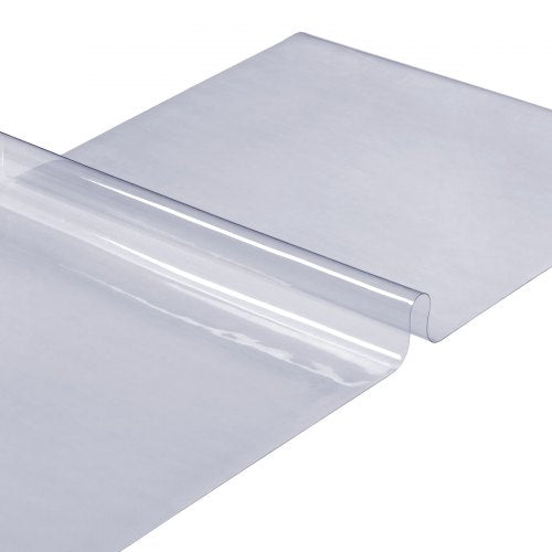 Clear Table Cover Protector 18 x 36 Rectangle Table Cover 1.5 mm Thick