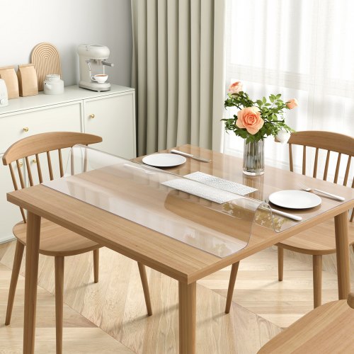 Clear Table Cover Protector 12 x 12305 x 305 mm Table Cover 1.5 mm