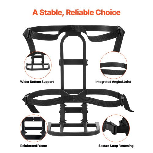 Golf Cart Rear Seat Bag Holder 271 x 156 x 29.7 inch Compatible with Most Golf