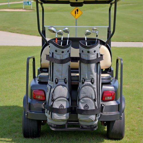 Golf Cart Rear Seat Bag Holder 278 x 161 x 30.9 inch Compatible with Most Golf
