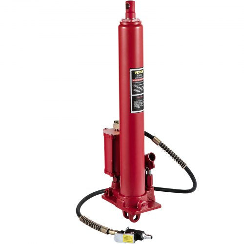 HydraulicPneumatic Long Ram Jack 8 Tons17363 lbs Capacity with Single