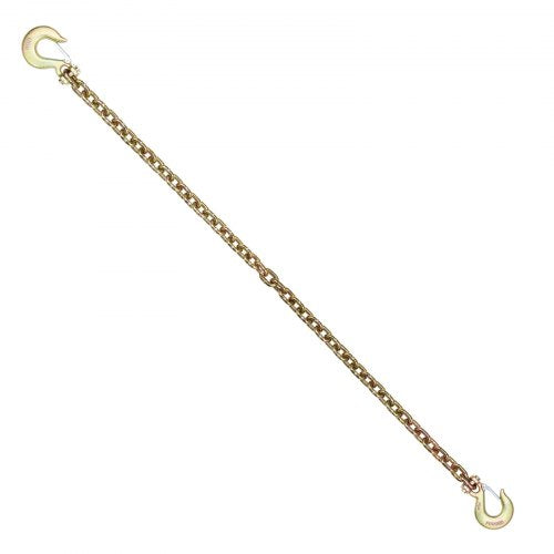 G80 Transport Binder Chain 38 x 103 2Pack Tow Chain with Clevis Grab