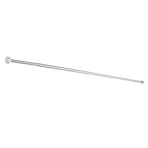 Shower Curtain Rod 2876 Inches 1 Inch Diameter Adjustable Spring Tension