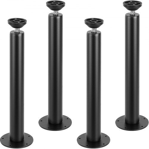 16 Inch Adjustable Desk Legs Reinforced Steel Office Table Furniture legs