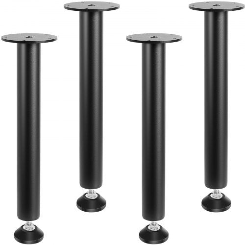 16 Inch Adjustable Desk Legs Reinforced Steel Office Table Furniture legs
