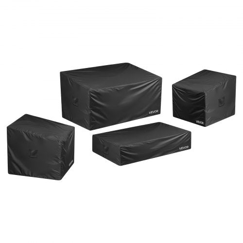 Patio Furniture Cover 4Piece Set 420D Heavy Duty Waterproof Outdoor Dining
