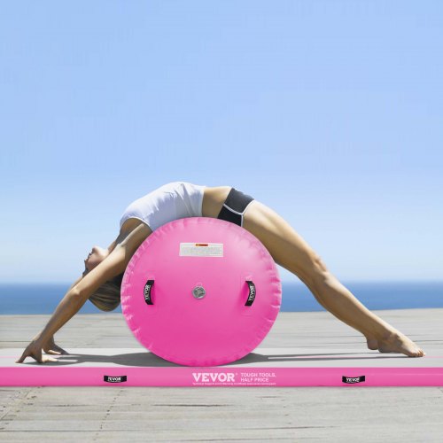 Inflatable Gymnastics Air Mat Set 2 PCS Tumbling Mat Tumble Track with Electric