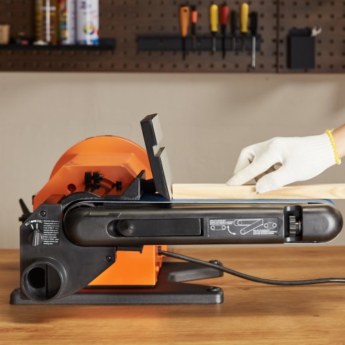 Professional Belt Sander 6 Disc Sander and 4 x 36 in Belt Sander with 5A