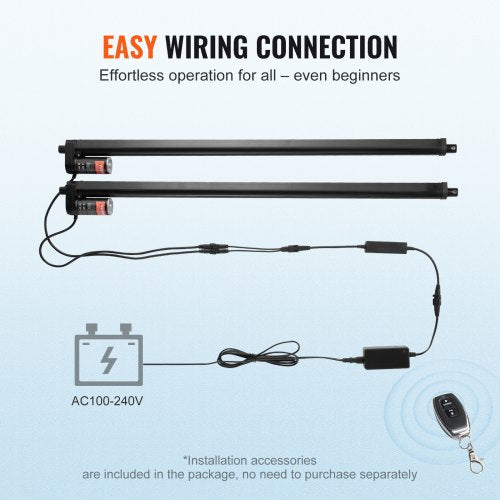 2PCS Linear Actuator Kit 30 Inch High Speed 035s Linear Motion Actuator