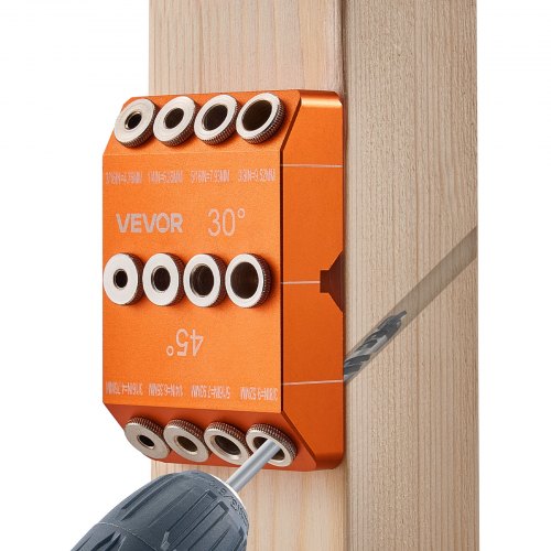Drill Guide 30 45 90 Degree Angle 4 Sizes Portable Precision Drilling