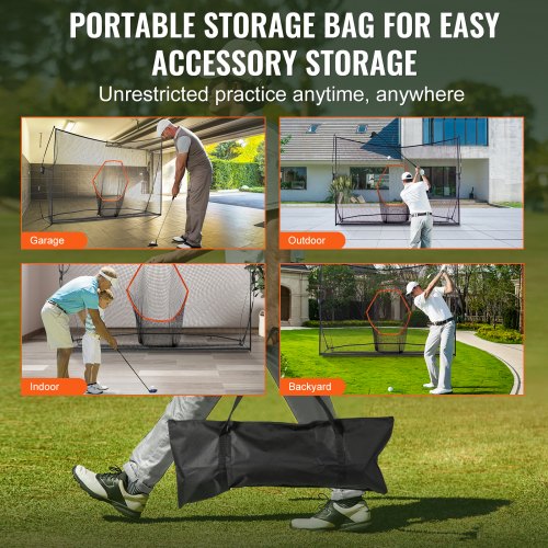 Golf Practice Hitting Net Huge 108x7ft Golf Net Personal Driving Range