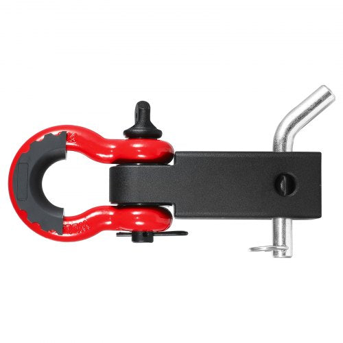 Shackle Hitch Receiver Fits 2 Receivers 52900 lbs Breaking Strength D