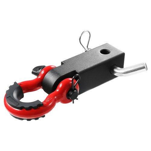 Shackle Hitch Receiver Fits 2 Receivers 52900 lbs Breaking Strength D