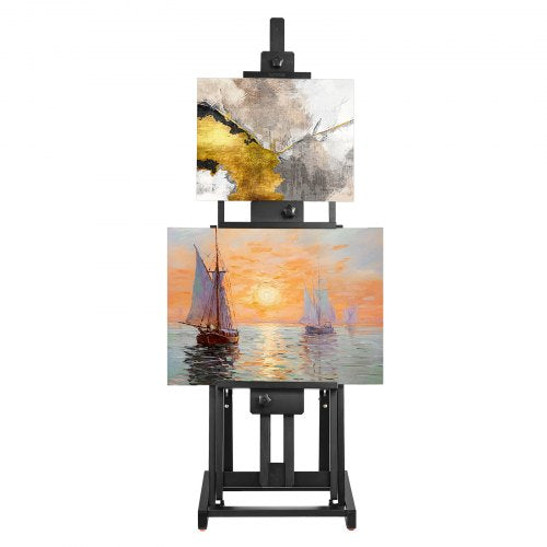 Studio HFrame Easel Holds Canvas Art up to 77 Beechwood Artists Easel