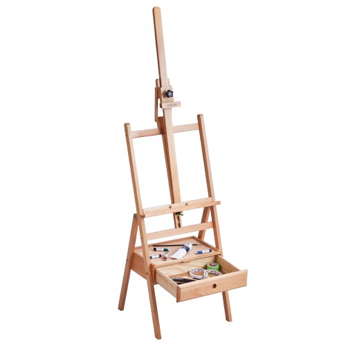Studio HFrame Easel Holds Canvas Art up to 36 Beechwood Artists Easel