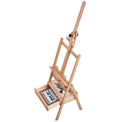 Studio HFrame Easel Holds Canvas Art up to 36 Beechwood Artists Easel