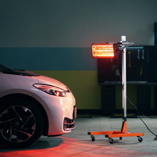 Infrared Curing Lamp 1500W 160 min Timing Auto Heating Car Curing Light