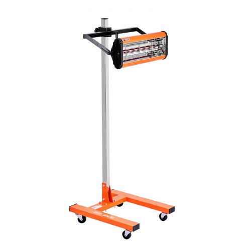 Infrared Curing Lamp 1500W 160 min Timing Auto Heating Car Curing Light