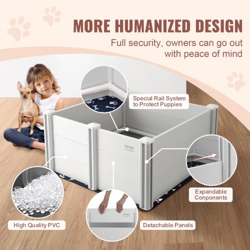 Dog Whelping Box 386 x 386 x 181in Whelping Box for Dogs and Puppies