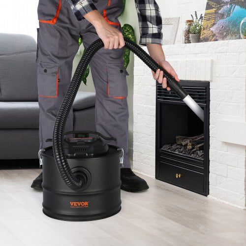 Ash Vacuum Cleaner 4 Gallon with 1200W Powerful Suction Ash Vac Collector