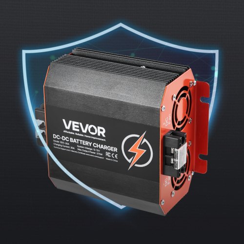 12V 30A DC to DC Battery Charger 375W OnBoard Battery Charger for LeadAcid