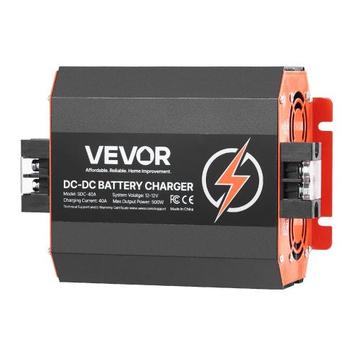12V 40A DC to DC Battery Charger 500W OnBoard Battery Charger for LeadAcid