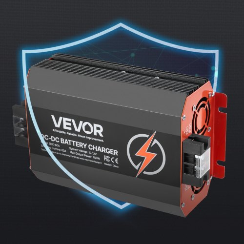 12V 60A DC to DC Battery Charger 750W OnBoard Battery Charger for LeadAcid