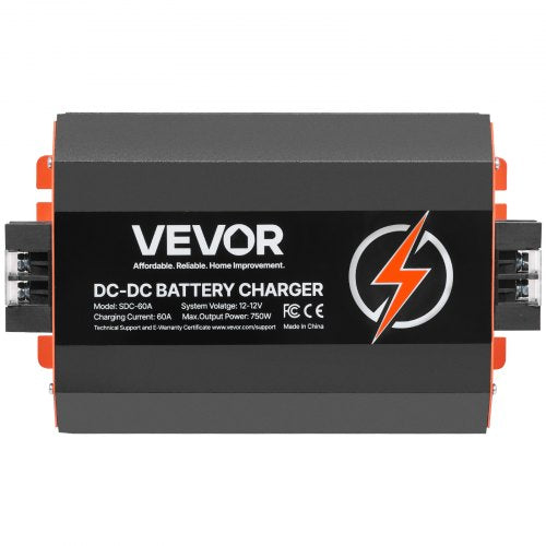 12V 60A DC to DC Battery Charger 750W OnBoard Battery Charger for LeadAcid