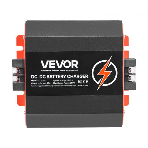 12V 20A DC to DC Battery Charger 250W OnBoard Battery Charger for LeadAcid