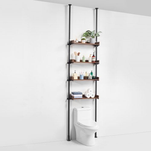 Over the Toilet Storage 4Tier Bathroom Shelf Rack Space Saver Organizer – 7