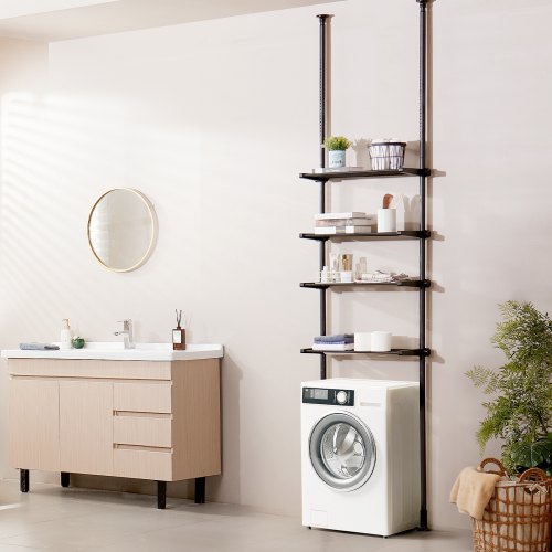 Over the Toilet Storage 4Tier Bathroom Shelf Rack Space Saver Organizer – 7