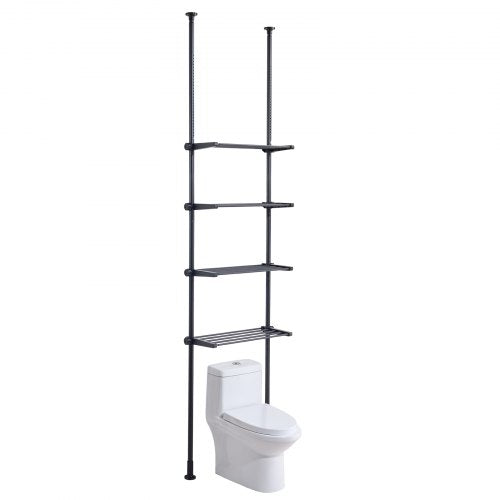 Over the Toilet Storage 4Tier Bathroom Shelf Rack Space Saver Organizer – 7