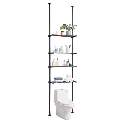 Over the Toilet Storage 4Tier Bathroom Shelf Rack Space Saver Organizer – 7