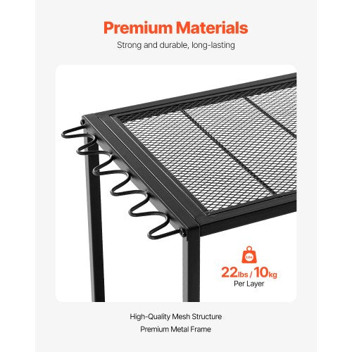 Fishing Rod Holder for 10Rods Mobile Fishing Pole Rack Cart with Wheels