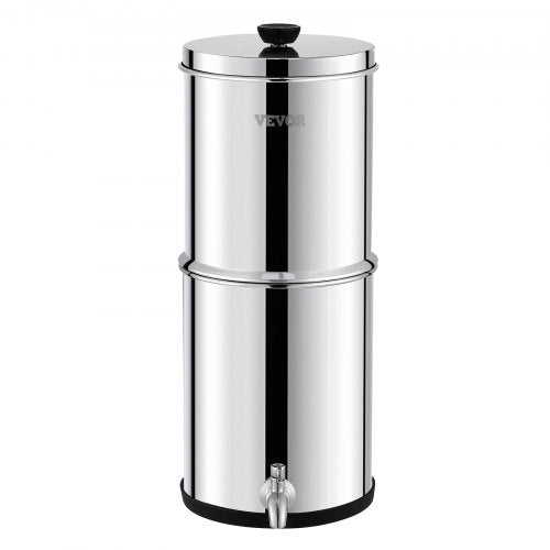 Gravityfed Water Filter System 225G 304 StainlessSteel Countertop