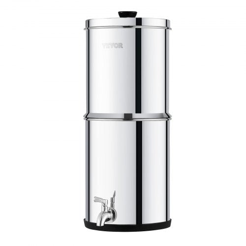 Gravityfed Water Filter System 225G 304 StainlessSteel Countertop