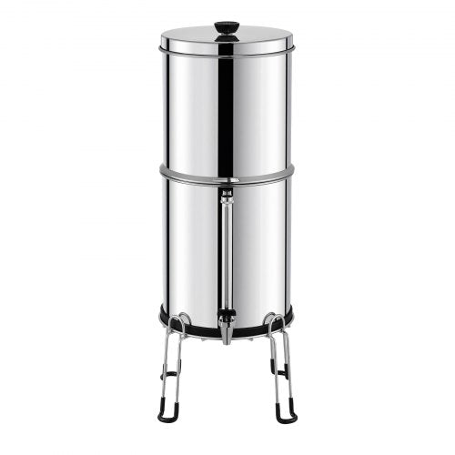 Gravityfed Water Filter System 225G 304 StainlessSteel Countertop