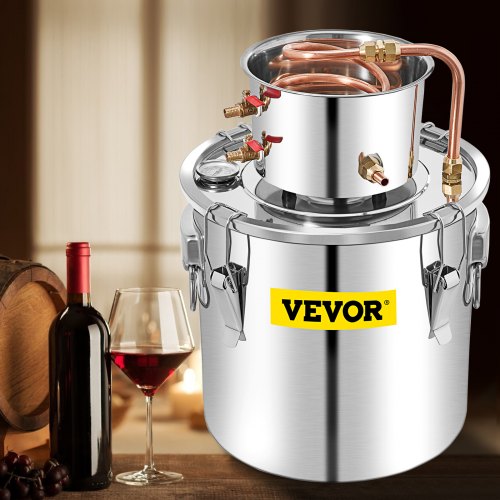 Alcohol Still 132Gal50L Alcohol Distiller with Circulating Pump Alcohol
