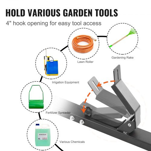 Trimmer Rack 2 Place Weeder Trimmer Rack Trim Holder Trailer Rack Carrier