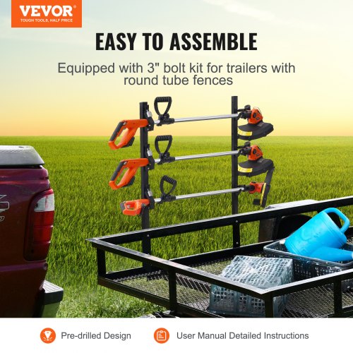 Trimmer Rack 3 Place Weeder Trimmer Rack Locking Trim Holder Landscape