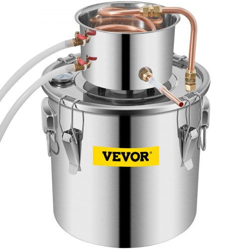Moonshine Still 96Gal 38L Stainless Steel Water Alcohol Distiller Copper
