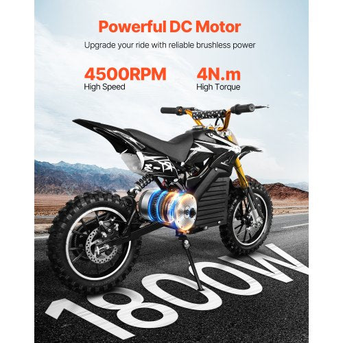 1800W Electric Brushless Dc Motor Kit 48V 4500Rpm With Upgraded Speed